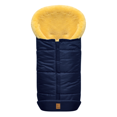Heitmann Chancelière pour poussette universelle agneau premium bleu marine