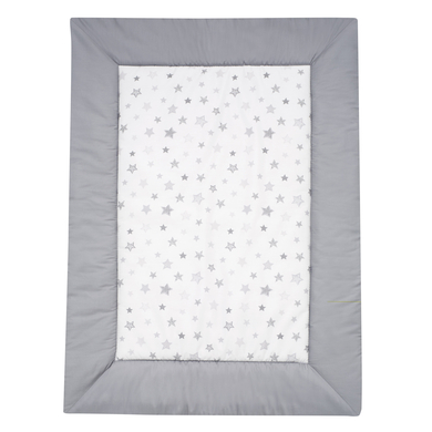 Levně Alvi Hrací deka, hvězdičky stříbrnošedá 100 x 135 cm