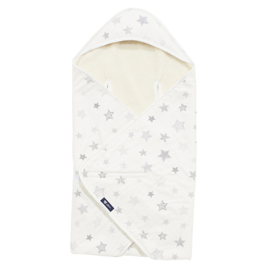 Alvi® Couverture enveloppante étoiles gris argenté exclusif