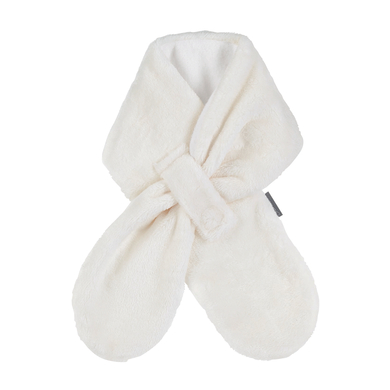 Sterntaler Écharpe enfant duvet peluche écru