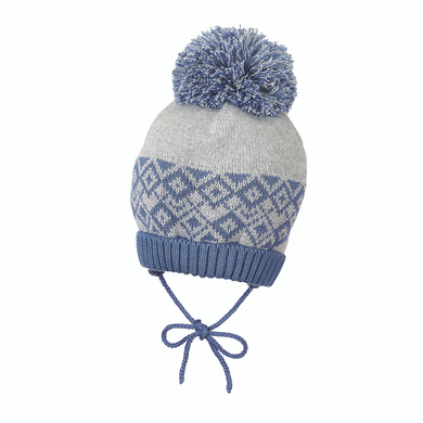 Sterntaler Bonnet tricoté bleu encre