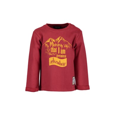 BLUE SEVEN Boys Sweat-shirt rouge foncé