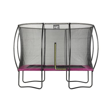 Image of Exit Trampolino Silhouette Rettangolare 214x305 cm - rosa