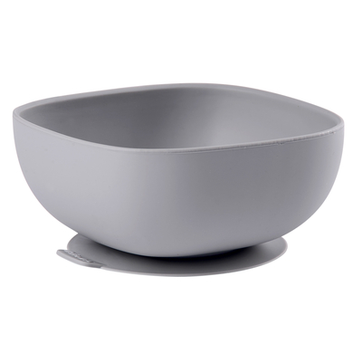 BEABA® Bol enfant silicone à ventouse gris