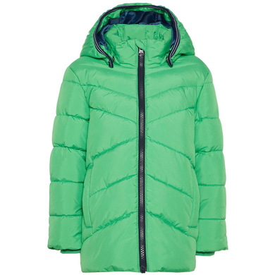 name it Boys Veste Mil kelly vert gelée
