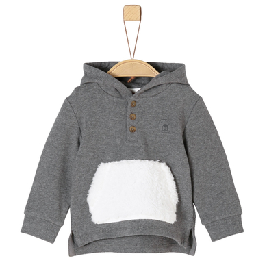 s.Oliver Boys Sweatshirt gris mélangé