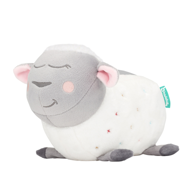 badabulle Veilleuse peluche musicale mouton blanc