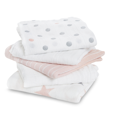 Bilde av Aden Baby Wipes Dukke Rosa 5-pakning