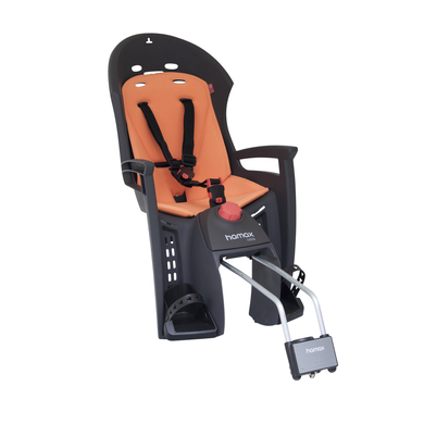 hamax Siège vélo enfant Siesta, gris/orange