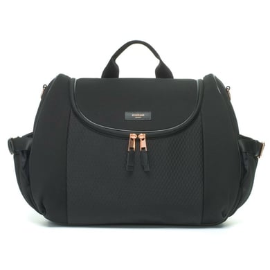 Image of storksak Borsa fasciatoio Poppy Luxe nero Scuba - nero059