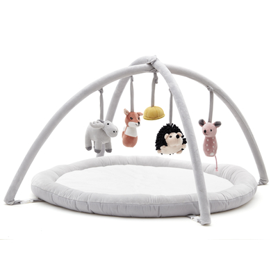 Kids Concept® Babygym EDVIN, weiß/grau