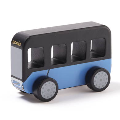 Kids Concept® Bus Aiden bleu/noir bois