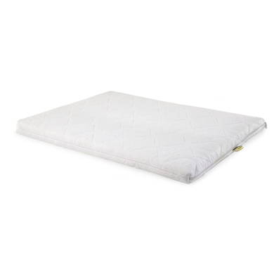 CHILDHOME Matelas de parc bébé Heavenly Safe Sleeper blanc 75x95x7 cm