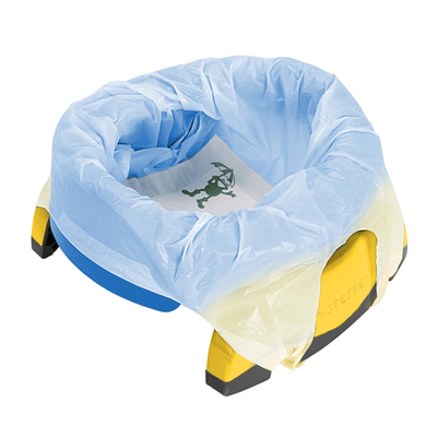 2in1 POTETTE plus Pot bébé de voyage bleu/jaune 18 m+