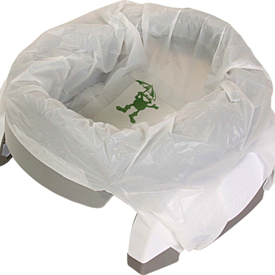 2in1 POTETTE plus Pot bébé de voyage blanc/argenté 18 m+