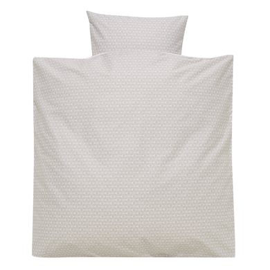 Alvi Ropa de cama 80 x 80 cm, Raute taupe