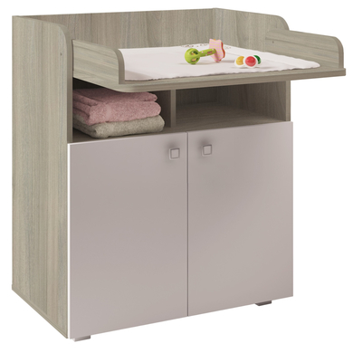 Polini Kids Commode à langer Simple 1270 bois blanc/orme