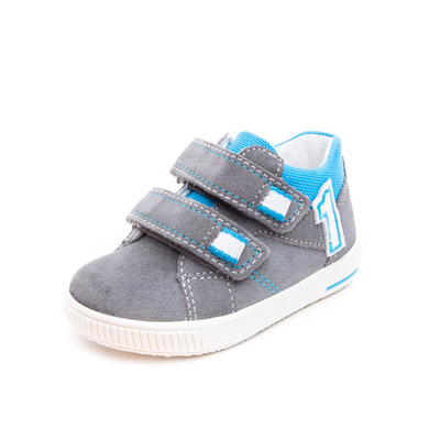 superfit Chaussure basse Moppy gris clair/bleu (moyen)