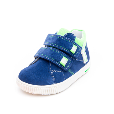 superfit Chaussure basse Bleu moppé/vert (moyen)