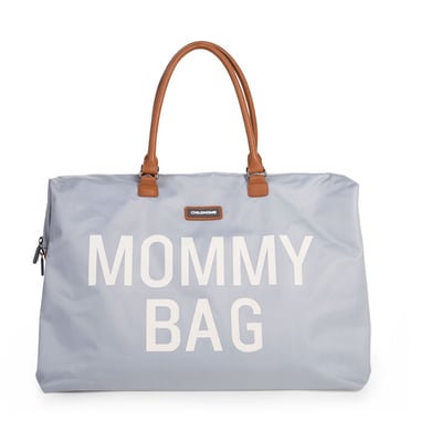CHILDHOME Sac à langer Mommy Bag large beige/gris