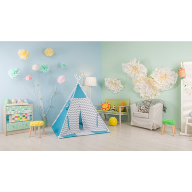 Polini Kids Tipi enfant bleu 1433