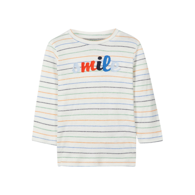 name it Boys Chemise manches longues Bessom blanc neige