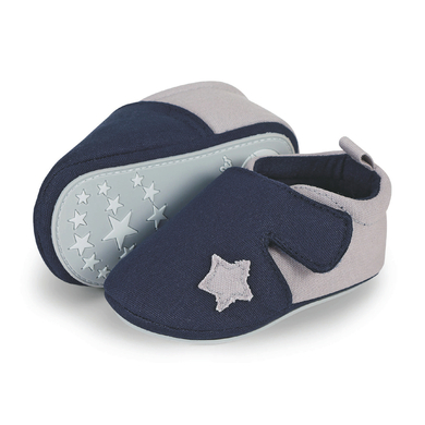 Sterntaler Boys Chaussure bébé rampante, marine