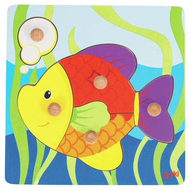 goki Puzzle poisson, 5 pièces
