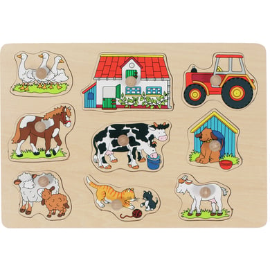 goki Puzzle Granja I, 9 piezas