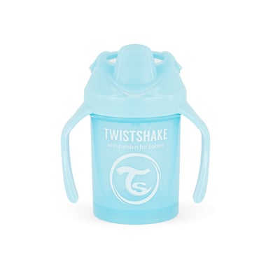 TWIST SHAKE Drickkopp Mini Cup 230 ml 4+ månader pastellblå