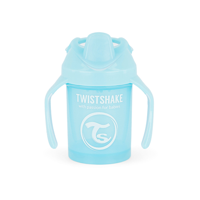 Levně Twist shake Drink cup Mini Cup 230ml pastelově modrá