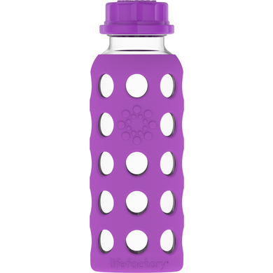 Image of LIFEFACTORY Bottiglia per bambini in vetro viola 250 ml