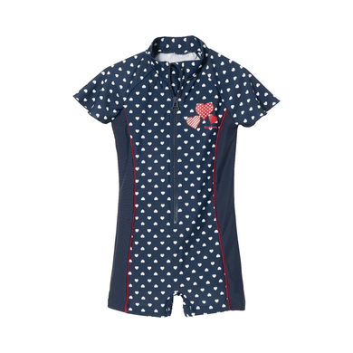 Playshoes UV-skydd hjärta i ett stycke
