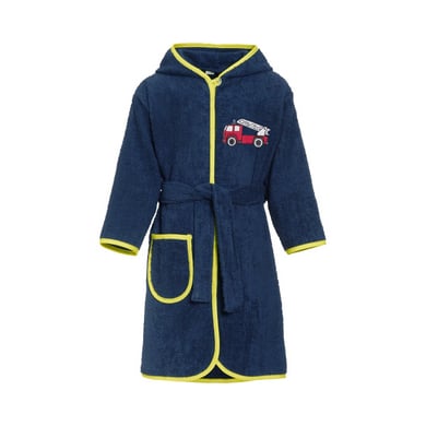 Playshoes Albornoz de rizo bomberos marine