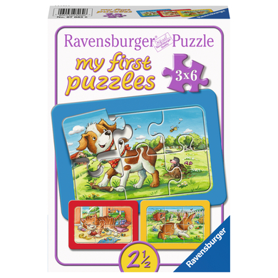 Image of Ravensburger Il mio first puzzle - I miei figli animali059