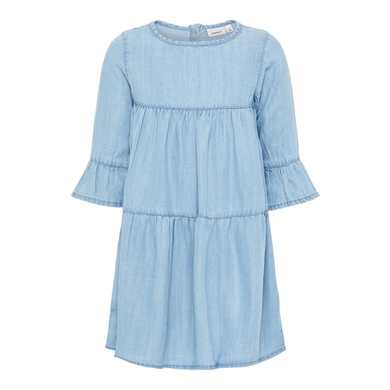 name it Girl s dress bonnet NMFDINA bleu