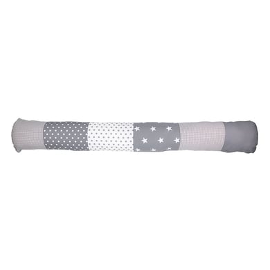 Ullenboom Protector para cuna Grey Stars 120 cm