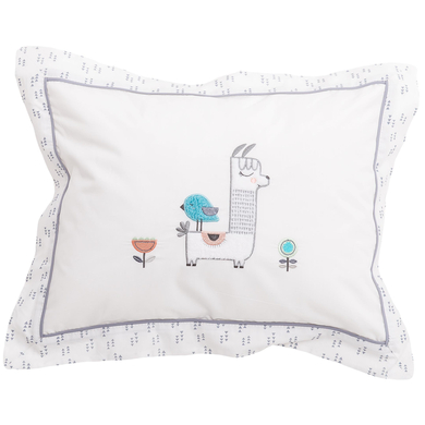 Be Be `s Collection Kuschelkissen Lama grau