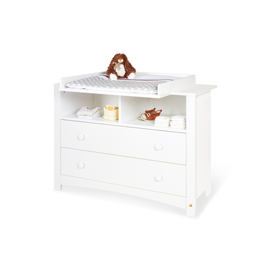 Pinolino Commode table à langer Florentina extra large blanc