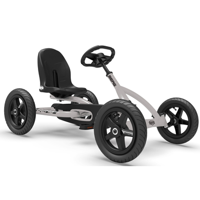 Levně BERG Toys dÄ›tskĂˇ motokĂˇra Pedal Go-Kart Buddy Grey limitovanĂˇ edice