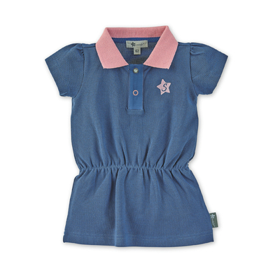 Sterntaler Robe polo bleu moyen