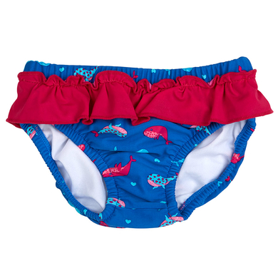 DIMO-TEX Pantalon de bain à couches Whale Blue