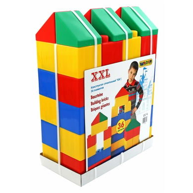 WADER QUALITY TOYS Bloques de construcción XXL 36 piezas