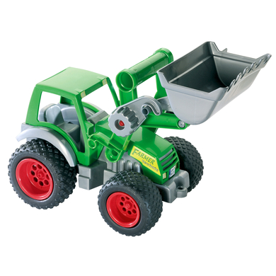 WADER QUALITY TOYS Figurine tracteur Farmer Technic, pelle avant