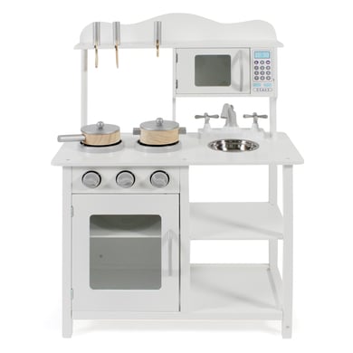 bayer chic 2000 cocina de juguete incl accesorios blanco