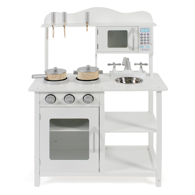 Image of BAYER CHIC 2000 Cucina giocattolo con accessori, bianco
