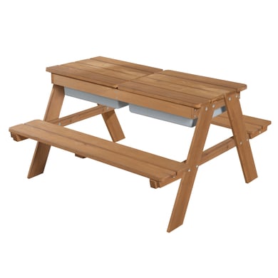 roba Table et banc pique-nique pour 4, bois brun