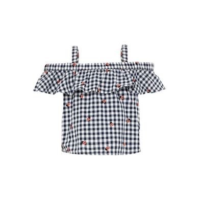 name it Girl s Débardeur saphir foncé