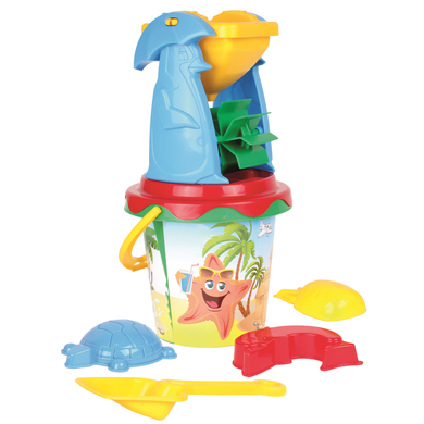 Bino Sand-Spielzeug Set mit Mühle