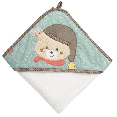 fehn® Poncho de bain enfant ourson Bruno